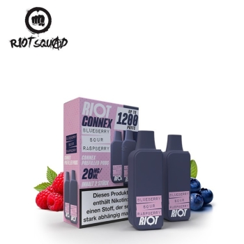 Riot Squad Connex - Blueberry Sour Raspberry - Pods 20mg